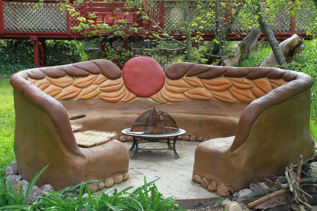 Hobbit Hut Hotel Geyserville Buitenkant foto